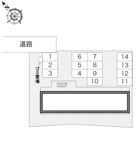 ★手数料０円★八王子市下恩方町　月極駐車場（LP）